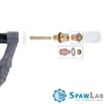 Spartus QUARTZSystem - mała soczewka dysza S, wymienne sitko 9/20 [na elektrodę 2.4mm], zdjęcie 3