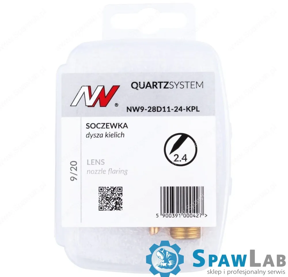 Spartus QUARTZSystem - Soczewka dysza kielich 9/20 [na elektrodę 2.4mm], zdjęcie 4