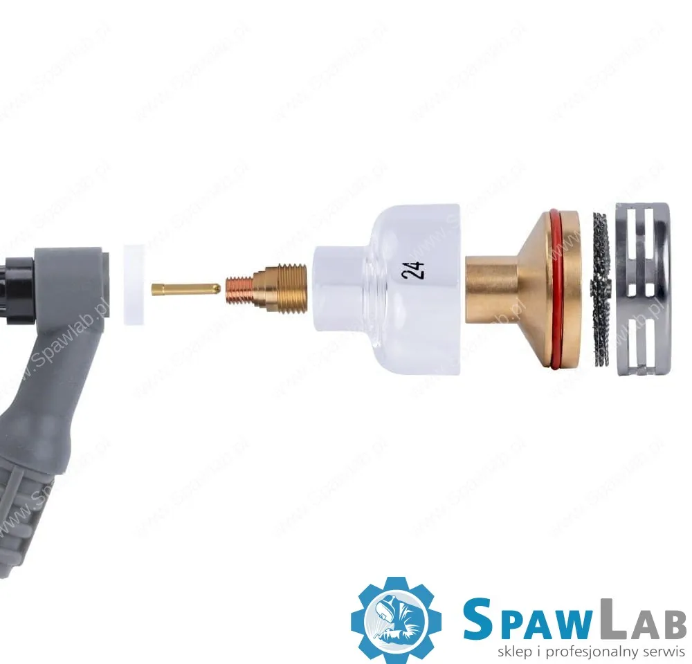 Spartus QUARTZSystem - Soczewka dysza kielich GUARD L #24 [na elektrodę 1.6mm], zdjęcie 4