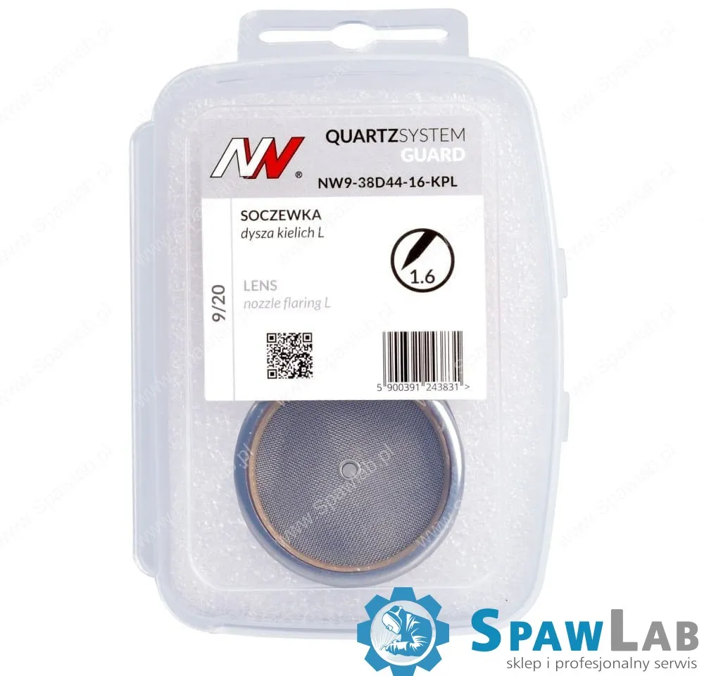 Spartus QUARTZSystem - Soczewka dysza kielich GUARD L #24 [na elektrodę 1.6mm], zdjęcie 5