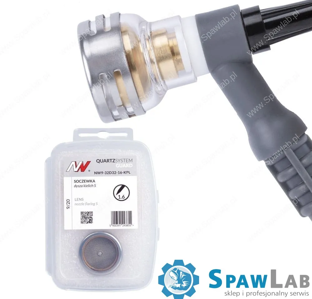 Spartus QUARTZSystem - Soczewka dysza kielich GUARD S #16 [na elektrodę 1.6mm]