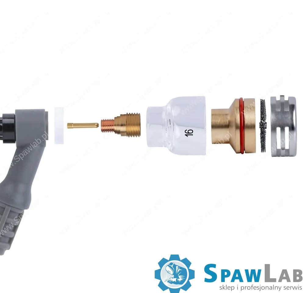 Spartus QUARTZSystem - Soczewka dysza kielich GUARD S #16 [na elektrodę 1.6mm], zdjęcie 4