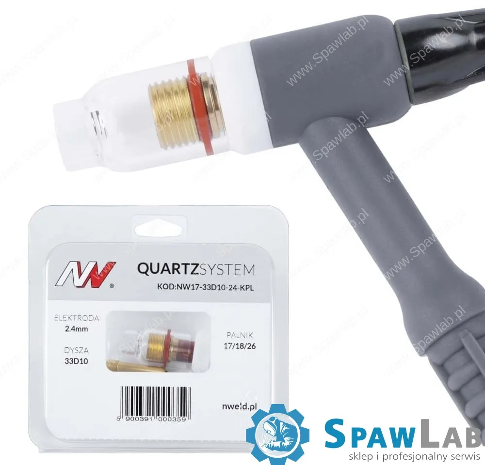 Spartus QUARTZSYSTEM, Soczewka wersja krótka 17/18/26 [na elektrodę 2.4mm]
