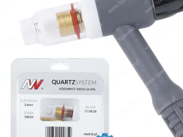 Spartus QUARTZSYSTEM, Soczewka wersja krótka 17/18/26 [na elektrodę 2.4mm]