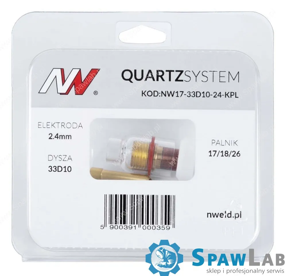 Spartus QUARTZSYSTEM, Soczewka wersja krótka 17/18/26 [na elektrodę 2.4mm], zdjęcie 4