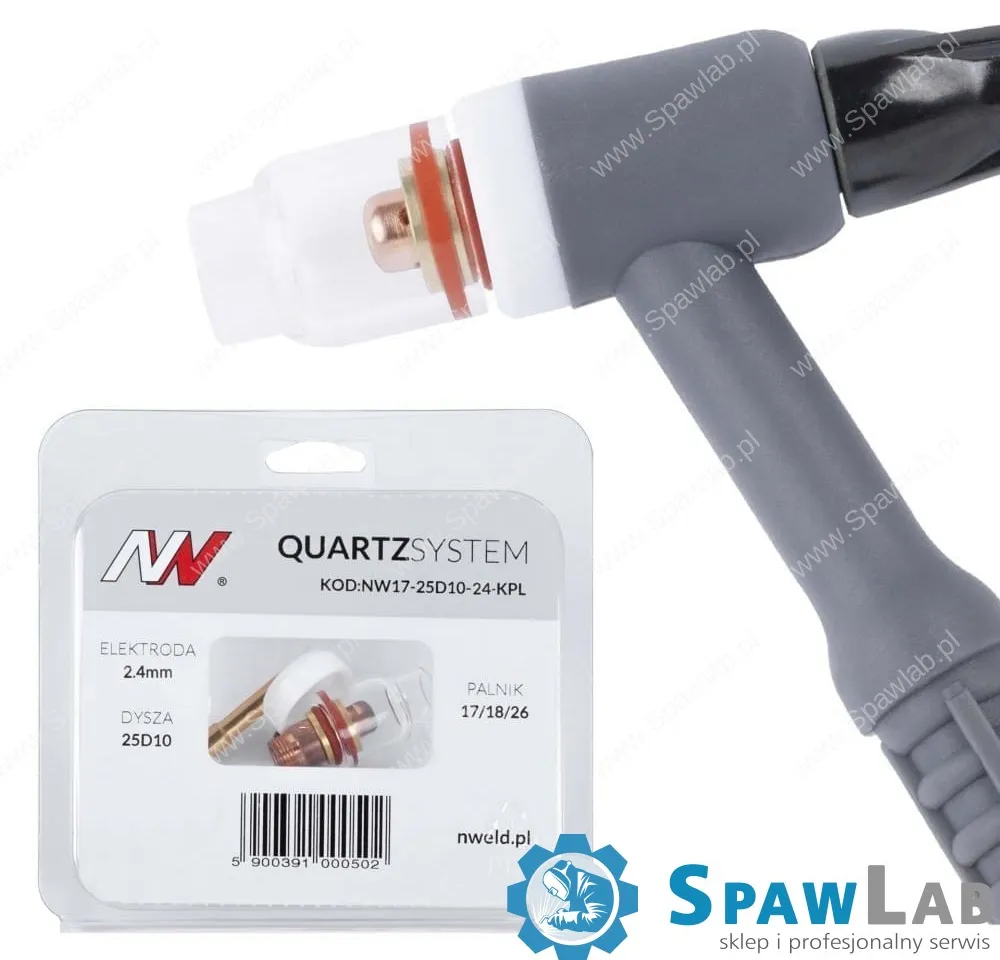 Spartus QUARTZSYSTEM, wersja krótka 17/18/26 [na elektrodę 2.4mm]