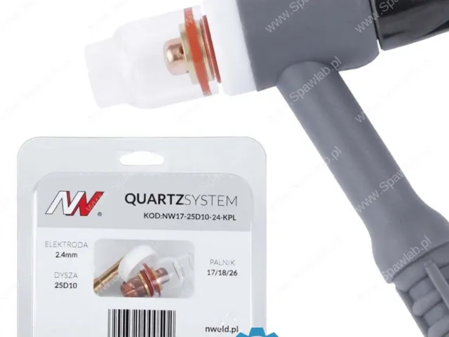 Spartus QUARTZSYSTEM, wersja krótka 17/18/26 [na elektrodę 2.4mm]