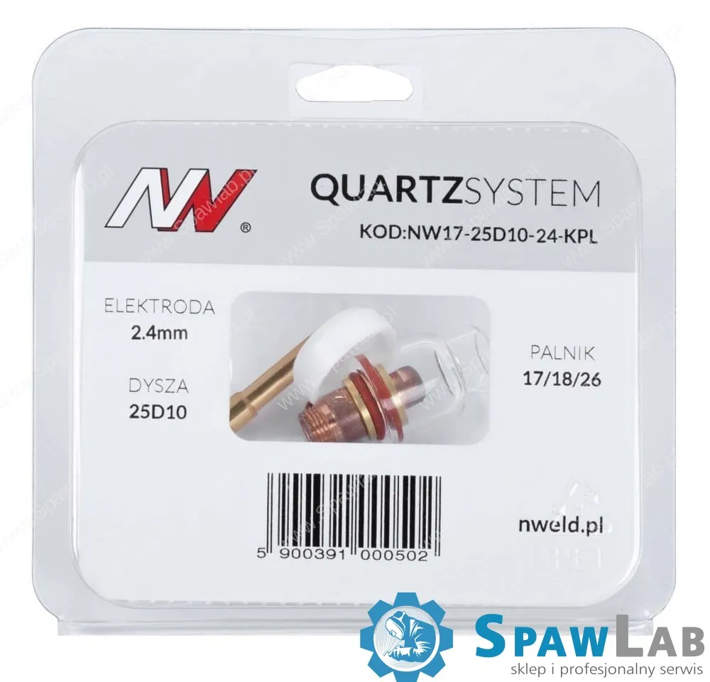 Spartus QUARTZSYSTEM, wersja krótka 17/18/26 [na elektrodę 2.4mm], zdjęcie 4