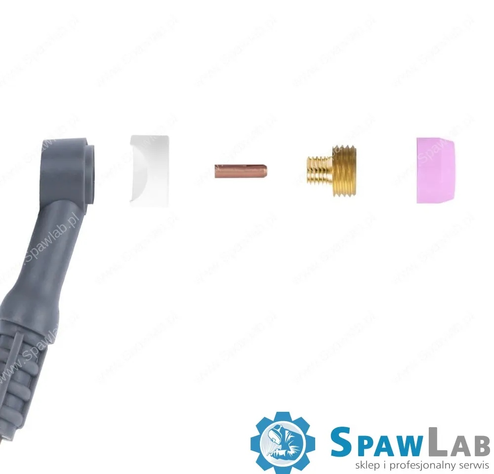 Spartus Soczewka wersja krótka 24/24W #7 [na elektrodę 2.4mm] L=15mm, zdjęcie 3