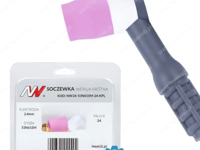 Spartus Soczewka wersja krótka 24/24W #7 [na elektrodę 2.4mm] L=23.5mm