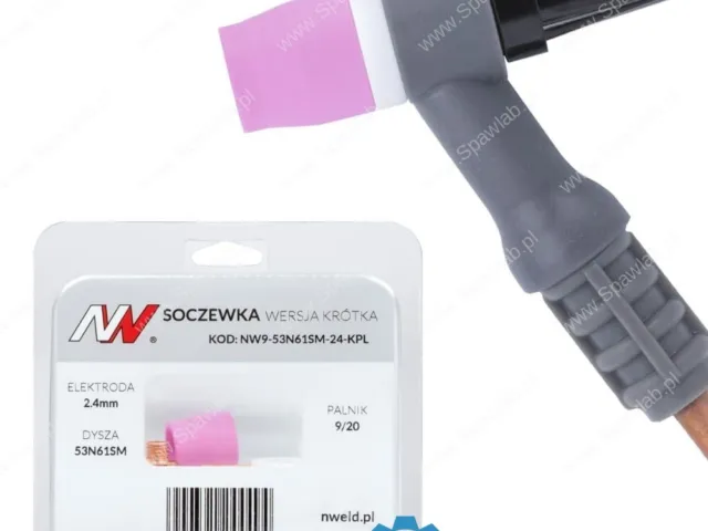 Spartus Soczewka wersja krótka 9/20 #7 [na elektrodę 2.4mm] L=23.5mm