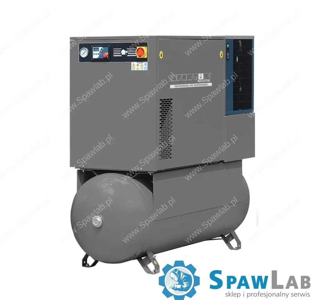 Spartus Sprężarka śrubowa SPARTUS® na zbiorniku, z osuszaczem [500/500 5.5kW 400V 15bar]