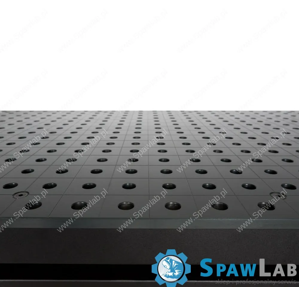 Spartus Stół spawalniczy 1200x750x820mm na kółkach, system D16, z szufladami, szafką i zestawem 62 narzędzi, zdjęcie 6
