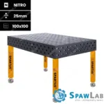 Spartus Stół spawalniczy Spartus Maximus 3D 1500x1000x200mm | D28 | 4 nogi ze stopami L=650mm