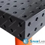 Spartus Stół spawalniczy Spartus Maximus 3D 2000x1000x100mm | system D16 | 4 nogi z kółkami L=650mm, zdjęcie 3