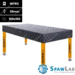 Spartus Stół spawalniczy Spartus Maximus 3D 2000x1000x200mm | D28 | 4 nogi ze stopami L=650mm