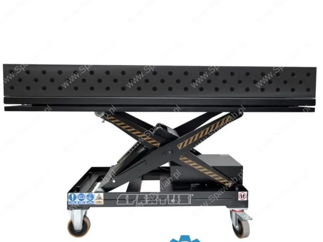 Spartus Stół spawalniczy Spartus Maximus 3D 2000x1000x200mm na podnośniku elektrohydraulicznym