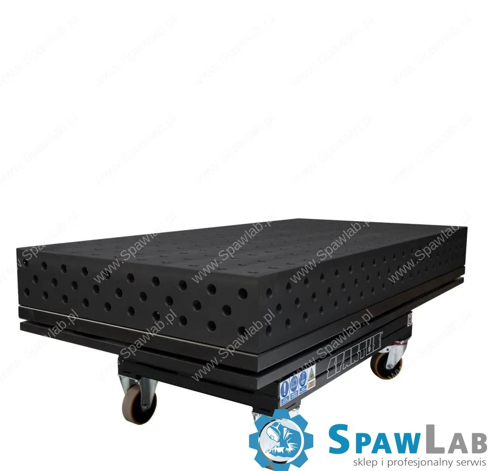 Spartus Stół spawalniczy Spartus Maximus 3D 2000x1000x200mm na podnośniku elektrohydraulicznym, zdjęcie 2