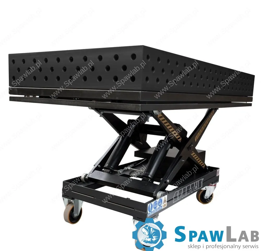 Spartus Stół spawalniczy Spartus Maximus 3D 2000x1000x200mm na podnośniku elektrohydraulicznym, zdjęcie 4
