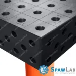 Spartus Stół spawalniczy Spartus Maximus 3D 3000x1500x100mm | system D16 | 8 nóg z kółkami L=650mm, zdjęcie 3