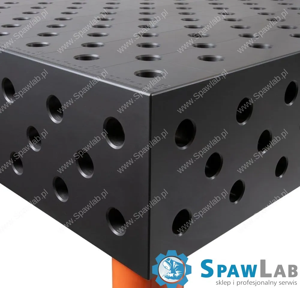 Spartus Stół spawalniczy Spartus Maximus 3D 3000x1500x200mm | diagonalny | D28 | 6 nóg ze stopami L=650mm, zdjęcie 4