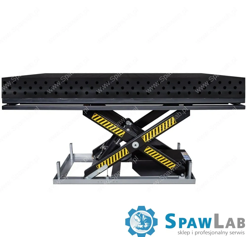 Spartus Stół spawalniczy Spartus Maximus 3D 3000x1500x200mm na podnośniku elektrohydraulicznym