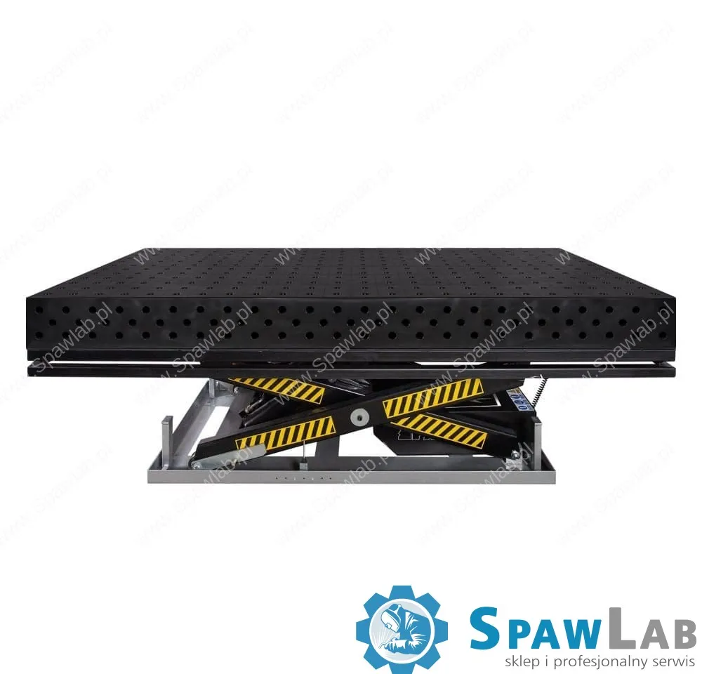 Spartus Stół spawalniczy Spartus Maximus 3D 3000x1500x200mm na podnośniku elektrohydraulicznym, zdjęcie 2