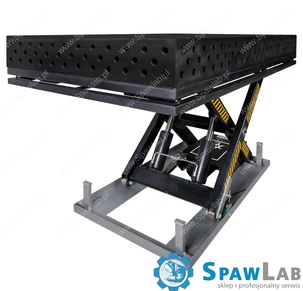 Spartus Stół spawalniczy Spartus Maximus 3D 3000x1500x200mm na podnośniku elektrohydraulicznym, zdjęcie 5