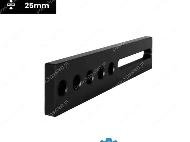 Spartus Stoper 500x100x25mm otwory/slot Azotowany