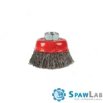 Spartus Szczotka doczołowa fi 65mm, drut stalowy falisty 0,3mm, gwint M14, zdjęcie 2