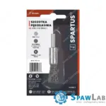 Spartus Szczotka pędzelkowa fi 12mm, drut stalowy falisty 0,3mm, trzpień 6mm