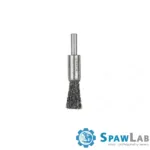 Spartus Szczotka pędzelkowa fi 12mm, drut stalowy falisty 0,3mm, trzpień 6mm, zdjęcie 2