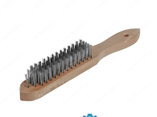 Spartus Szczotka ręczna 5-rzędowa drut nierdzewny 0,3mm