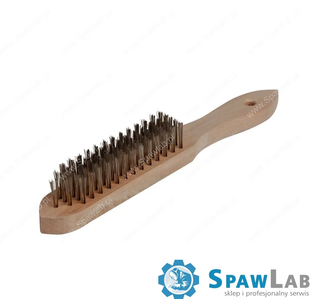 Spartus Szczotka ręczna 5-rzędowa drut stalowy mosiądzowany 0,3mm
