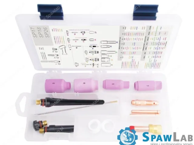 Spartus TIG BOX STANDARD 17/18/26 zestaw na elektrodę 3.2mm