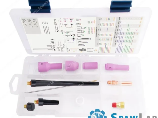 Spartus TIG BOX STANDARD 9/20 zestaw na elektrodę 3.2mm