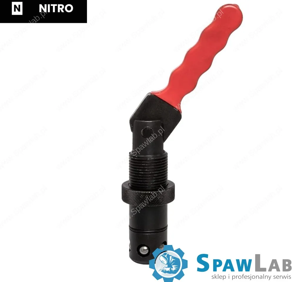 Spartus Trzpień szybkomocujący z rączką azotowany fi 28x50mm