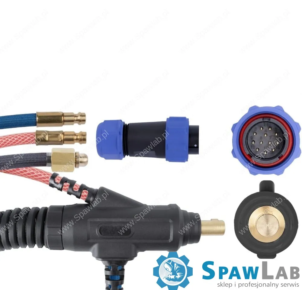 Spartus Uchwyt ręczny TIG 250RA (główka 9-90R) 8m, seria Spartus Pro, mini 4B, pakiet x, z przyłączem Spartus®, zdjęcie 3