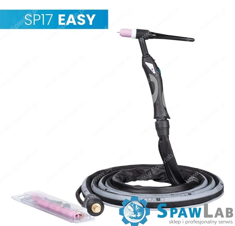 Spartus Uchwyt TIG 17, 4m, seria Easy, mini 1B, pakiet X, SK35, 30cm wężyka, Rec6