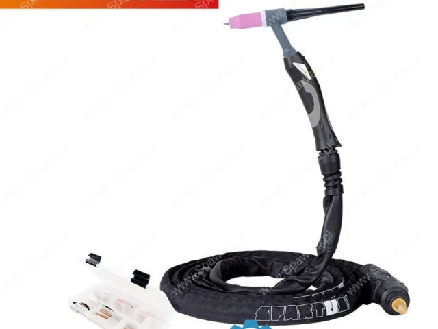 Spartus Uchwyt TIG 17, 4m, seria ProFLEX, mini 1B, pakiet U, SK35, 30cm wężyka, Rec6