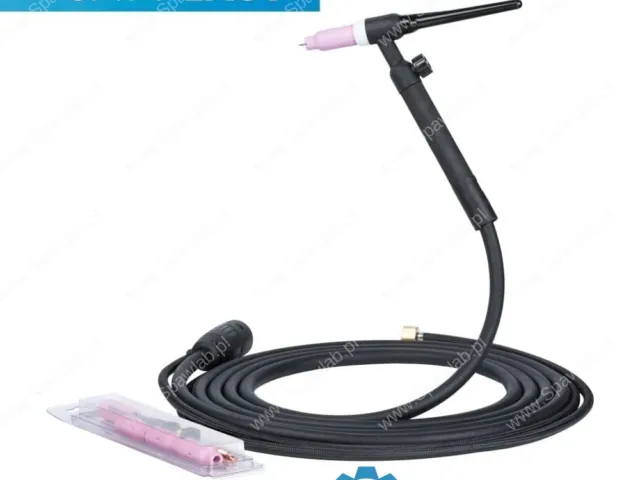 Spartus Uchwyt TIG 17V, 4m, seria Easy, pakiet D, SK35, 2m wężyka, nakrętka 1/4