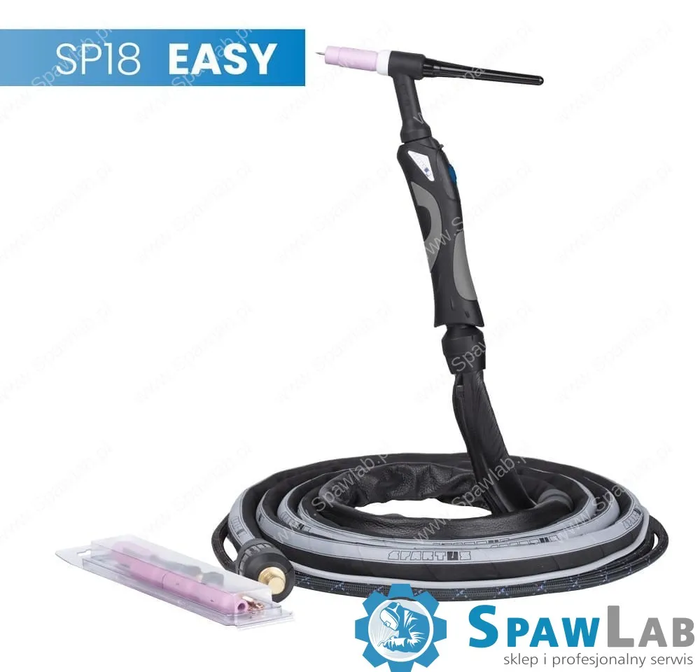 Spartus Uchwyt TIG 18, 4m, seria Easy, 1B, pakiet X, SK35, 30cm wężyka, Rec6