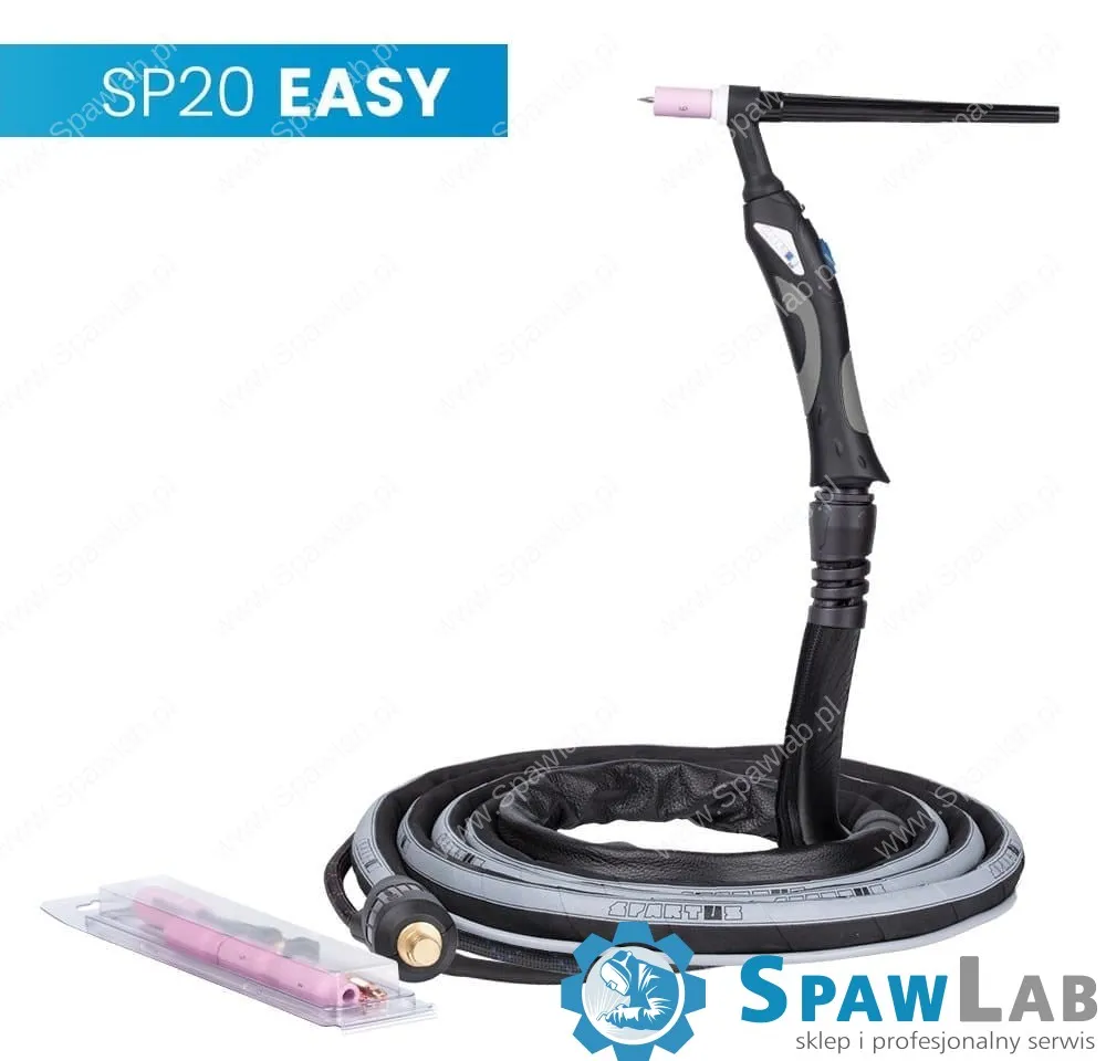 Spartus Uchwyt TIG 20, 4m, seria Easy, mini 1B, pakiet X, SK35, 30cm wężyka, Rec6