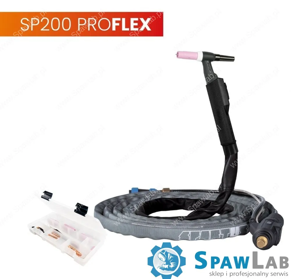 Spartus Uchwyt TIG 200, 4m, seria ProFLEX, mini 1B, pakiet U, SK35, 30cm wężyka, Rec6