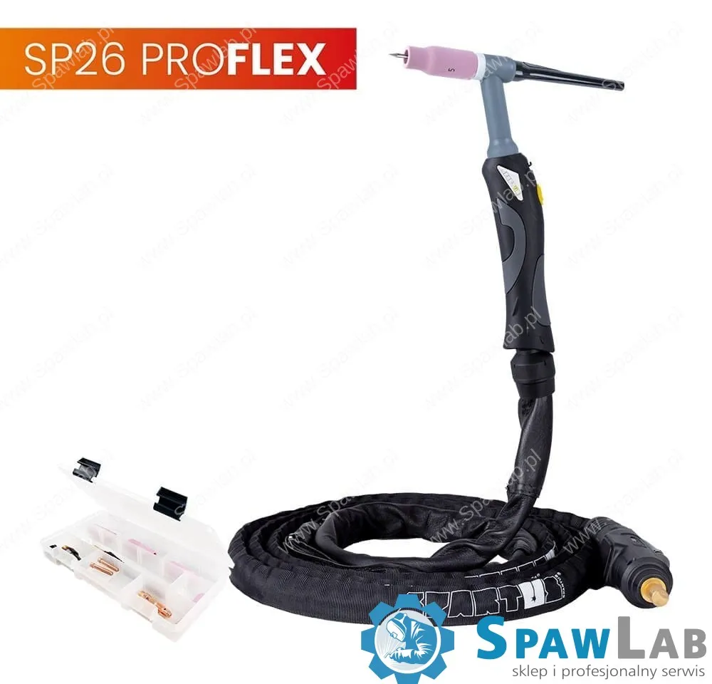 Spartus Uchwyt TIG 26, 4m, seria ProFLEX, 1B, pakiet U, SK35, 30cm wężyka, Rec6