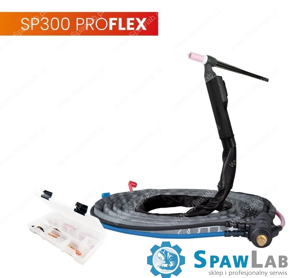 Spartus Uchwyt TIG 300, 4m, seria ProFLEX, mini 1B, pakiet U, SK35, 30cm wężyka, Rec6