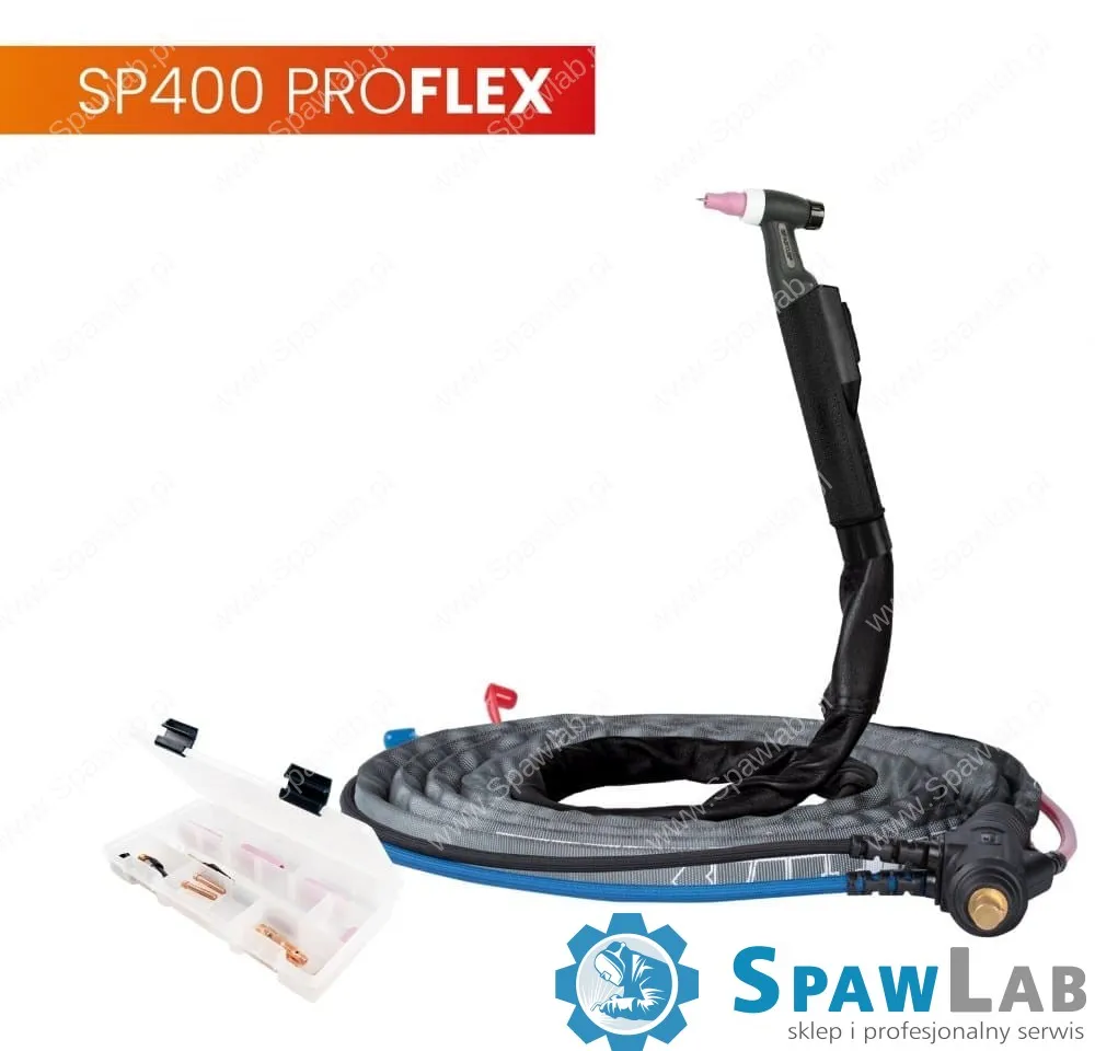 Spartus Uchwyt TIG 400, 4m, seria ProFLEX, mini 1B, pakiet U, SK35, 30cm wężyka, Rec6