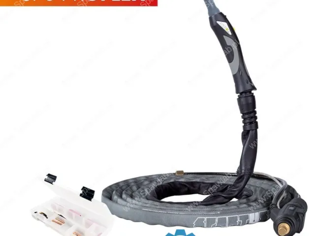 Spartus Uchwyt TIG 9, 4m, seria ProFLEX, mini 1B, pakiet U, SK35, 30cm wężyka, Rec6