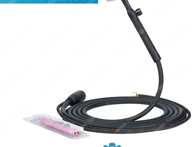 Spartus Uchwyt TIG 9V, 4m, seria Easy, pakiet D, SK35, 2m wężyka, nakrętka 1/4