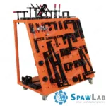 Spartus Wózek narzędziowy 1000x600x1065 system D16, zdjęcie 3